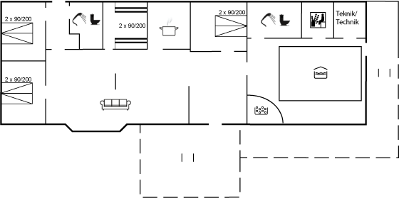 Vorschaubild von Ferienhaus BV61 in Grønhøj - Løkken - Nordjütland