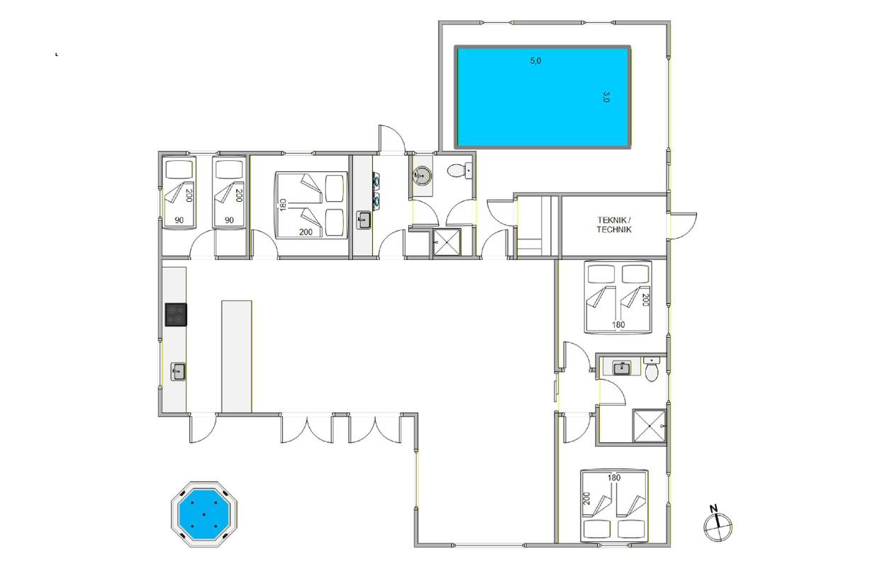 Vorschaubild von Ferienhaus BW52 in Blåvand - Westjütland