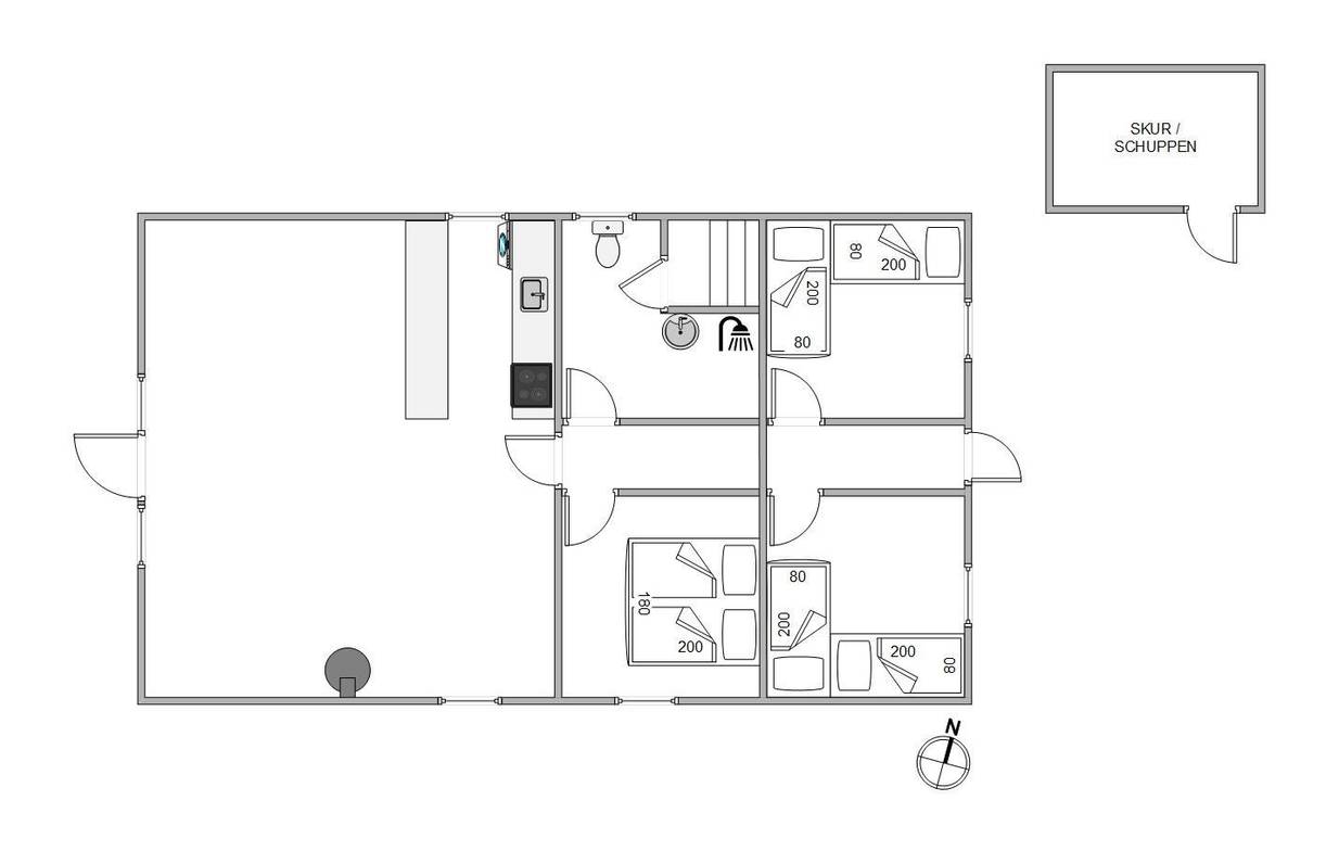 Vorschaubild von Ferienhaus BW65 in Sønderho - Fanø