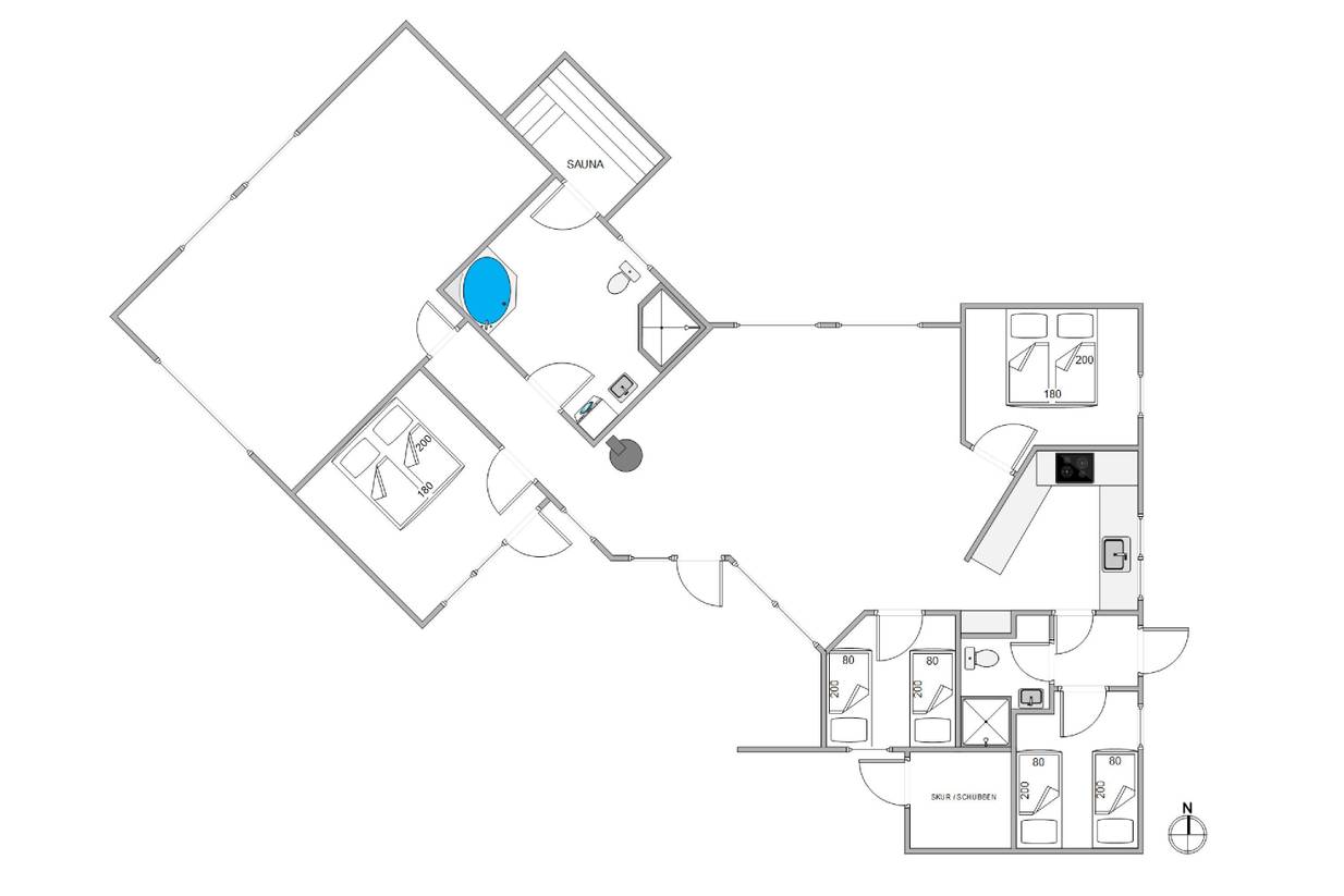 Vorschaubild von Ferienhaus BW83 in Blåvand - Westjütland