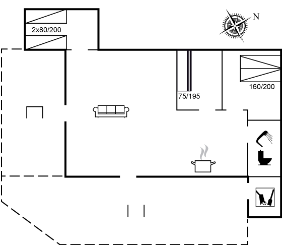 Vorschaubild von Ferienhaus BY66 in Grønhøj - Løkken - Nordjütland