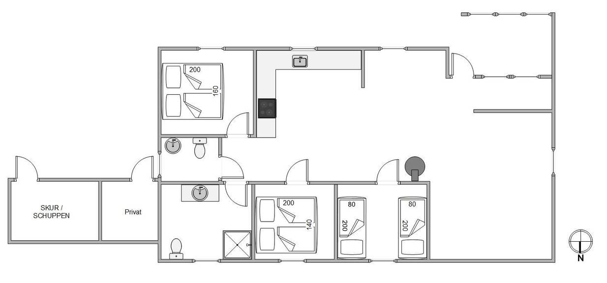 Vorschaubild von Ferienhaus BY78 in Årgab - Westjütland