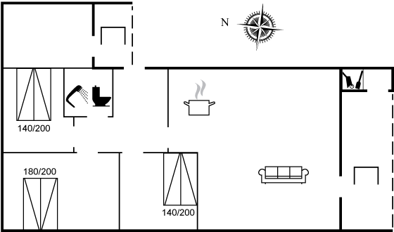 Vorschaubild von Ferienhaus BZ06 in Blokhus - Nordjütland