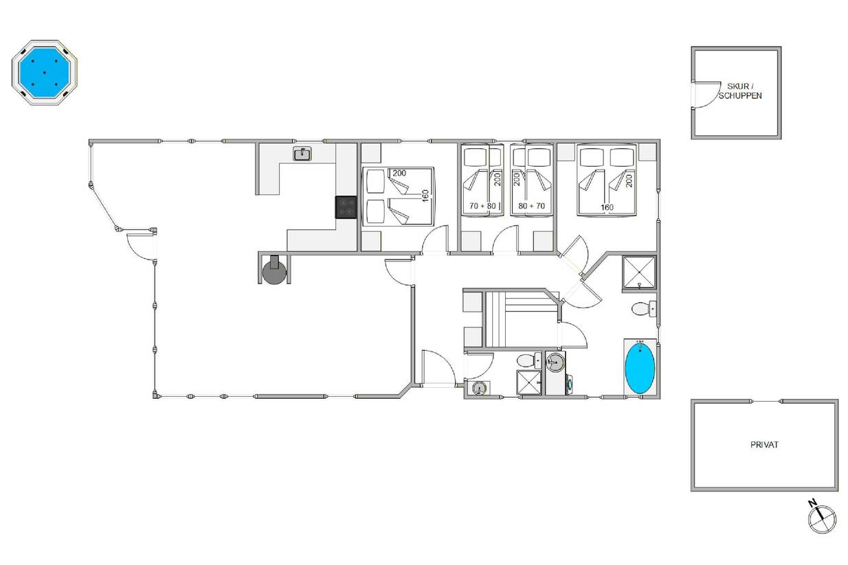 Vorschaubild von Ferienhaus CA23 in Houvig - Søndervig - Westjütland