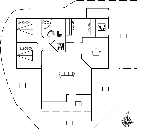 Vorschaubild von Ferienhaus CA77 in Bjerregård - Westjütland