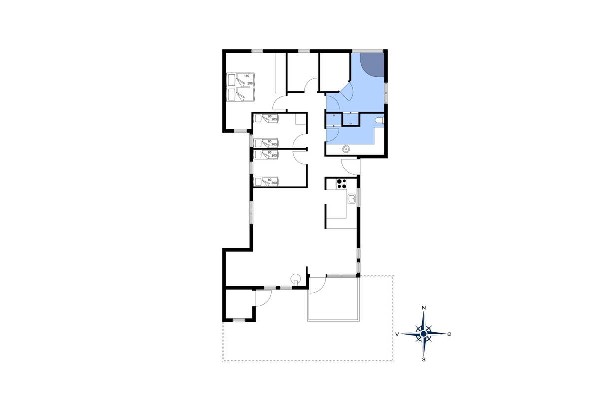 Vorschaubild von Ferienhaus CB47 in Vejers Strand - Westjütland