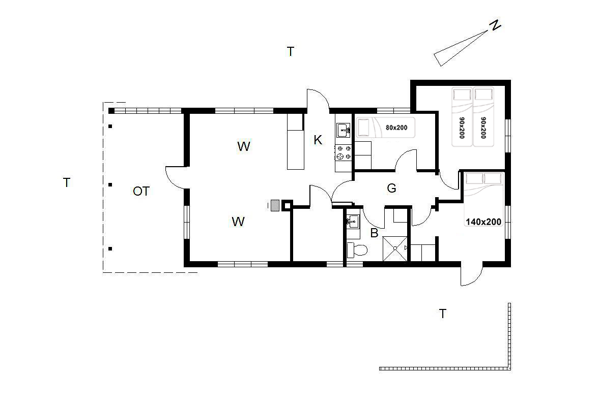 Vorschaubild von Ferienhaus CC07 in Henne Strand - Westjütland
