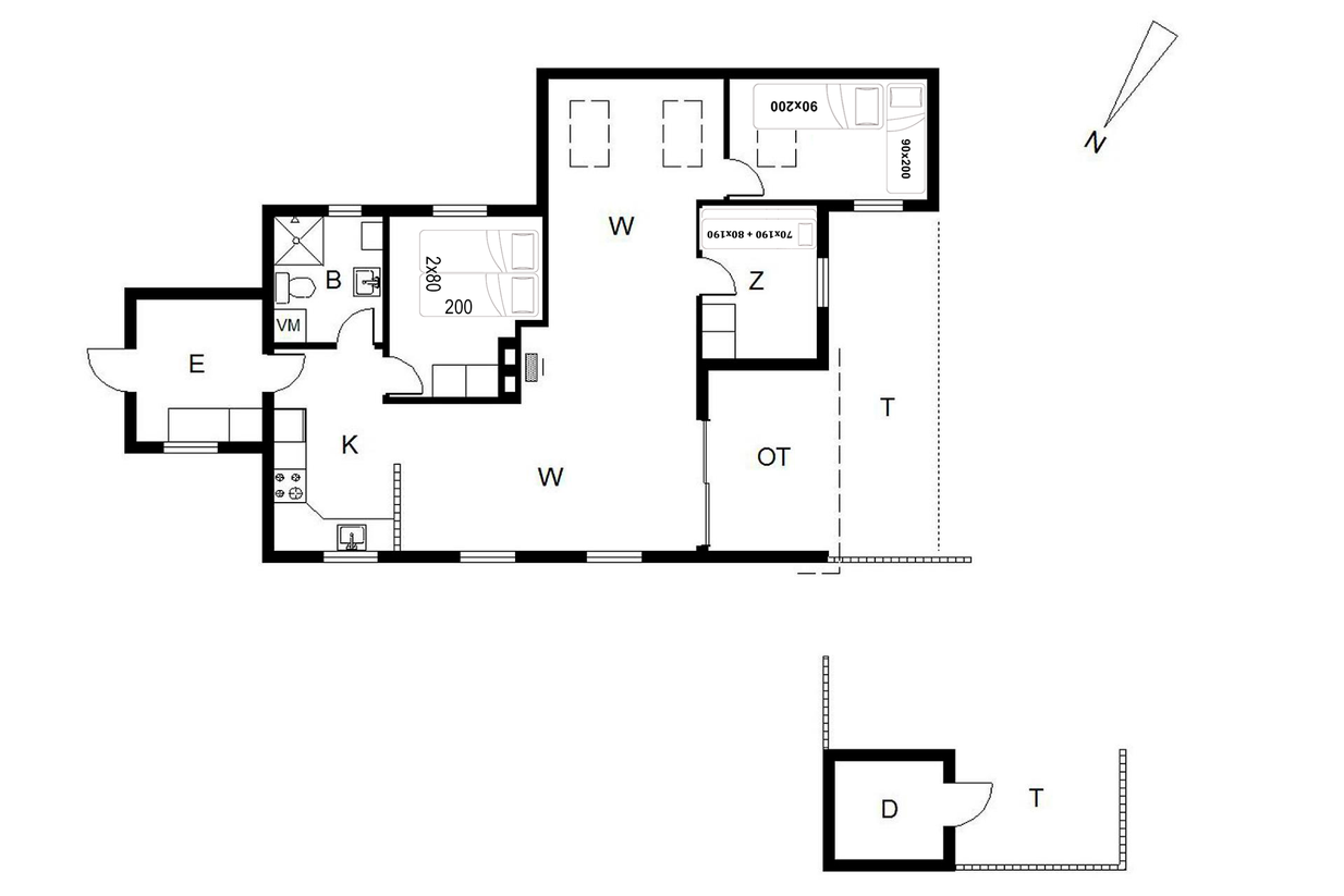 Vorschaubild von Ferienhaus CC17 in Houstrup - Westjütland