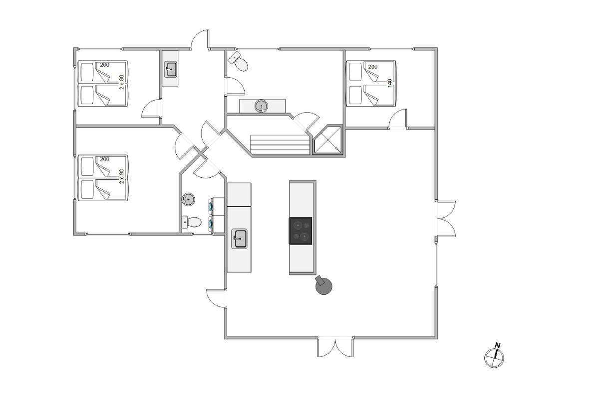 Vorschaubild von Ferienhaus CC50 in Blåvand - Westjütland