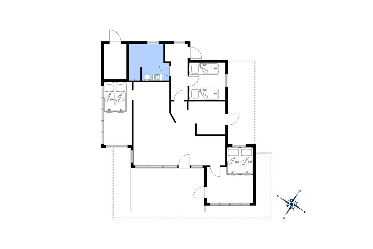 Vorschaubild von Ferienhaus CC62 in Vejers Strand - Westjütland
