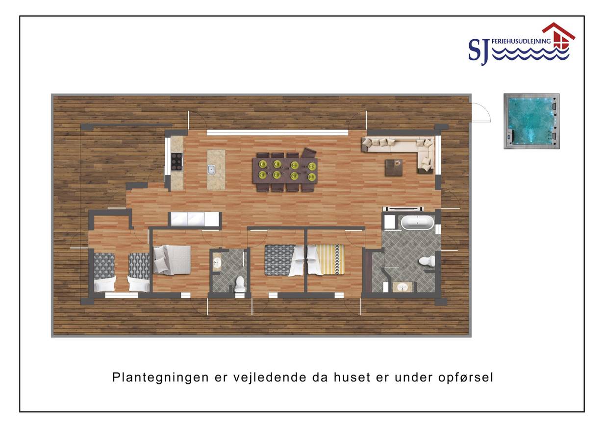 Vorschaubild von Ferienhaus CC69 in Vrist - Vejlby Klit - Westjütland