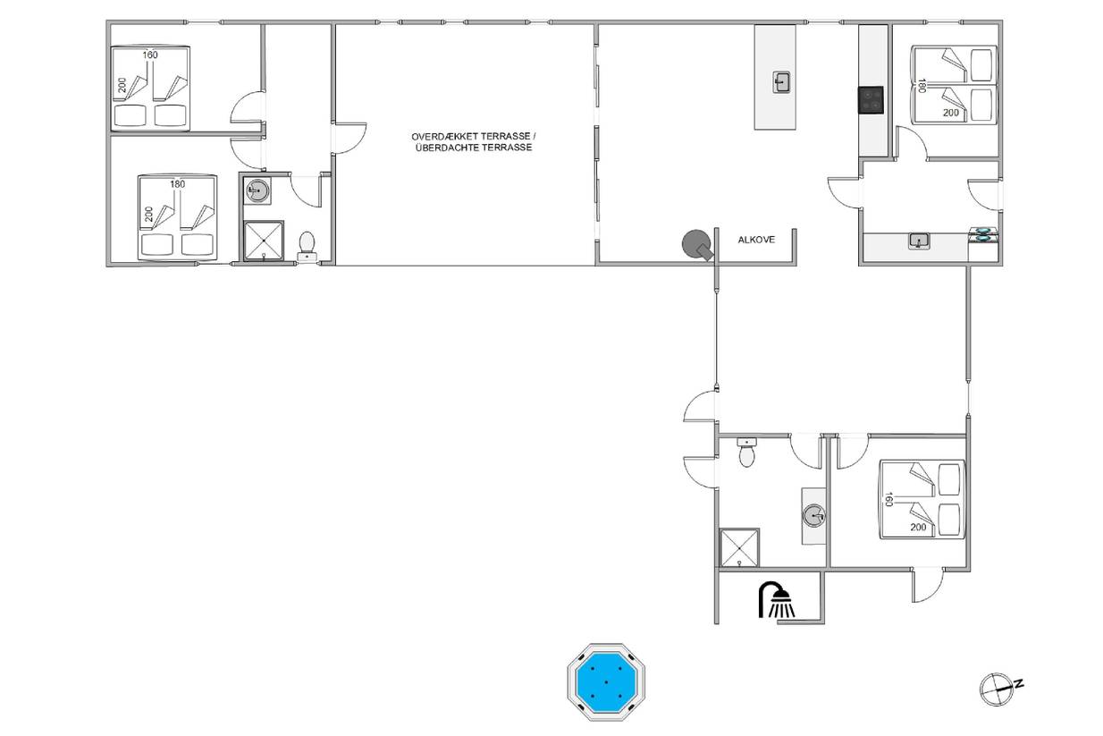 Vorschaubild von Ferienhaus CE33 in Blåvand - Westjütland