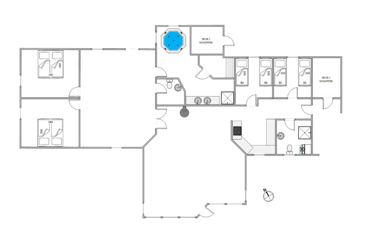 Vorschaubild von Ferienhaus CH13 in Blåvand - Westjütland