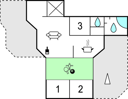 Vorschaubild von Ferienhaus CH53 in Kongsmark - Rømø