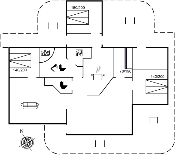Vorschaubild von Ferienhaus CH86 in Skodbjerge - Bjerregård - Westjütland