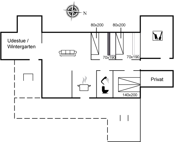 Vorschaubild von Ferienhaus CJ45 in Blåvand - Westjütland