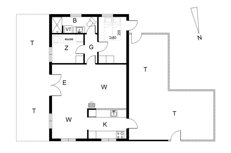 Vorschaubild von Ferienhaus CK24 in Henne Strand - Westjütland