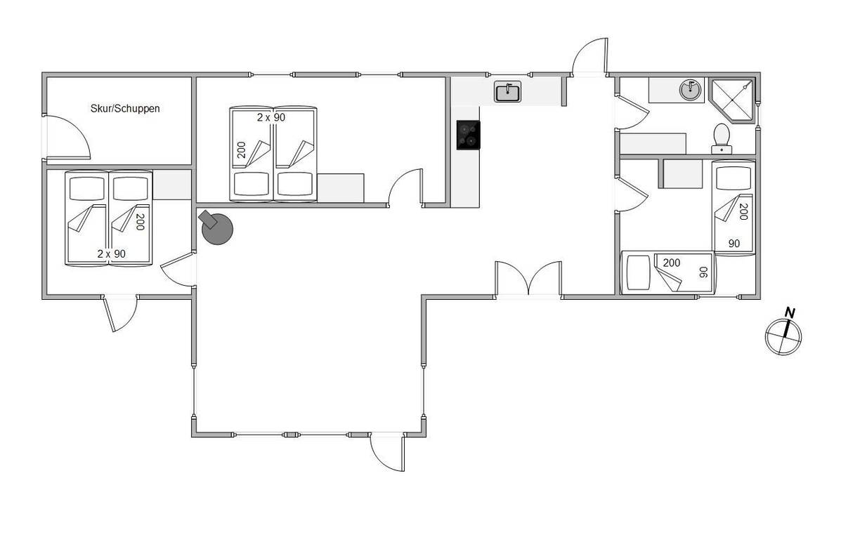 Vorschaubild von Ferienhaus CK48 in Houstrup - Westjütland