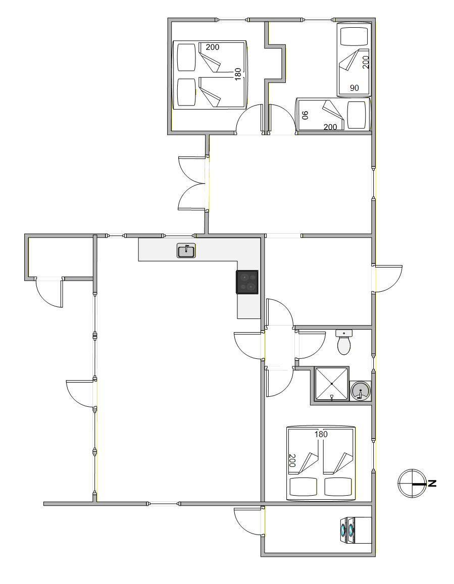Vorschaubild von Ferienhaus CK57 in Vejers Strand - Westjütland