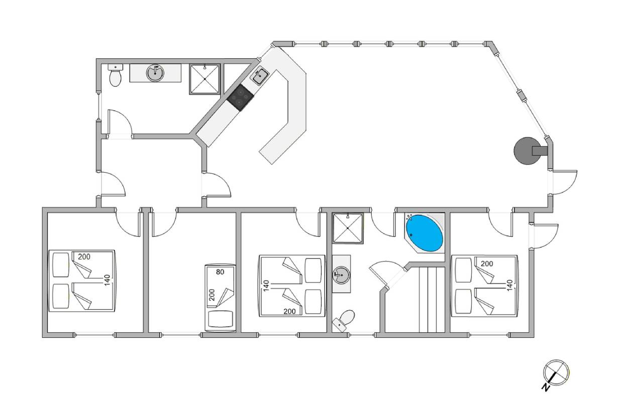 Vorschaubild von Ferienhaus CL43 in Årgab - Westjütland
