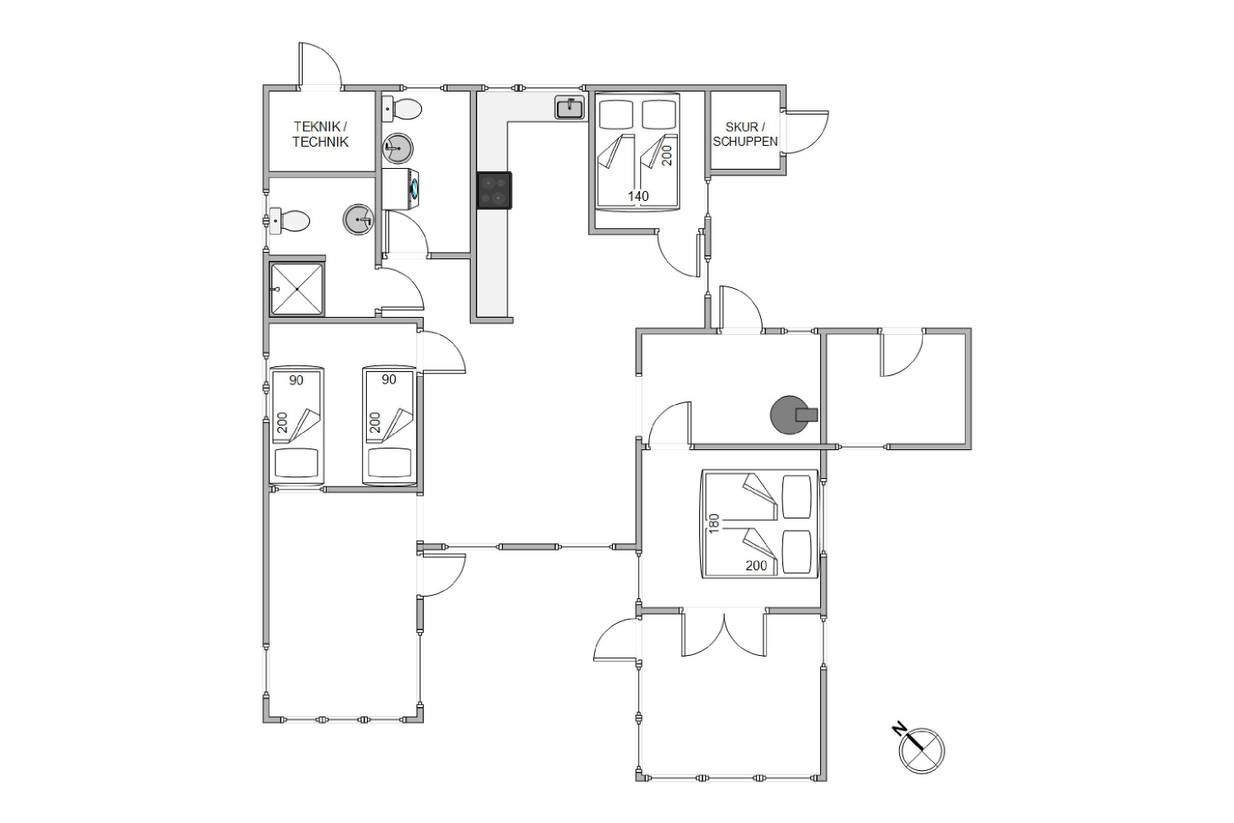 Vorschaubild von Ferienhaus CM44 in Rindby - Fanø