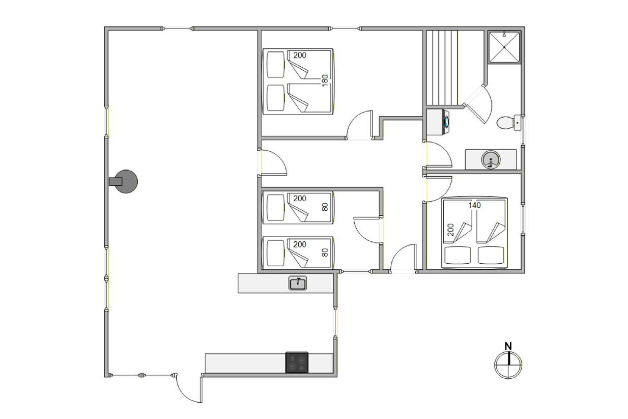Vorschaubild von Ferienhaus CN21 in Søndervig - Westjütland