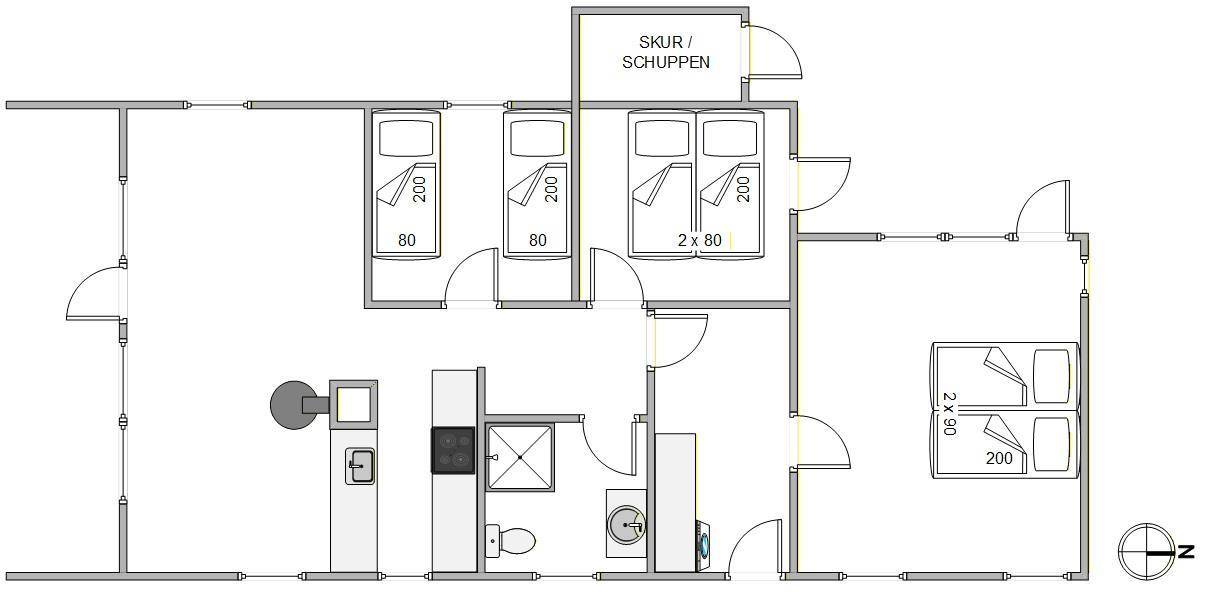 Vorschaubild von Ferienhaus CN46 in Bjerregård - Westjütland