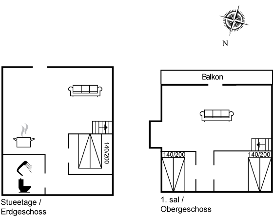Vorschaubild von Ferienhaus CP40 in Vrist - Vejlby Klit - Westjütland