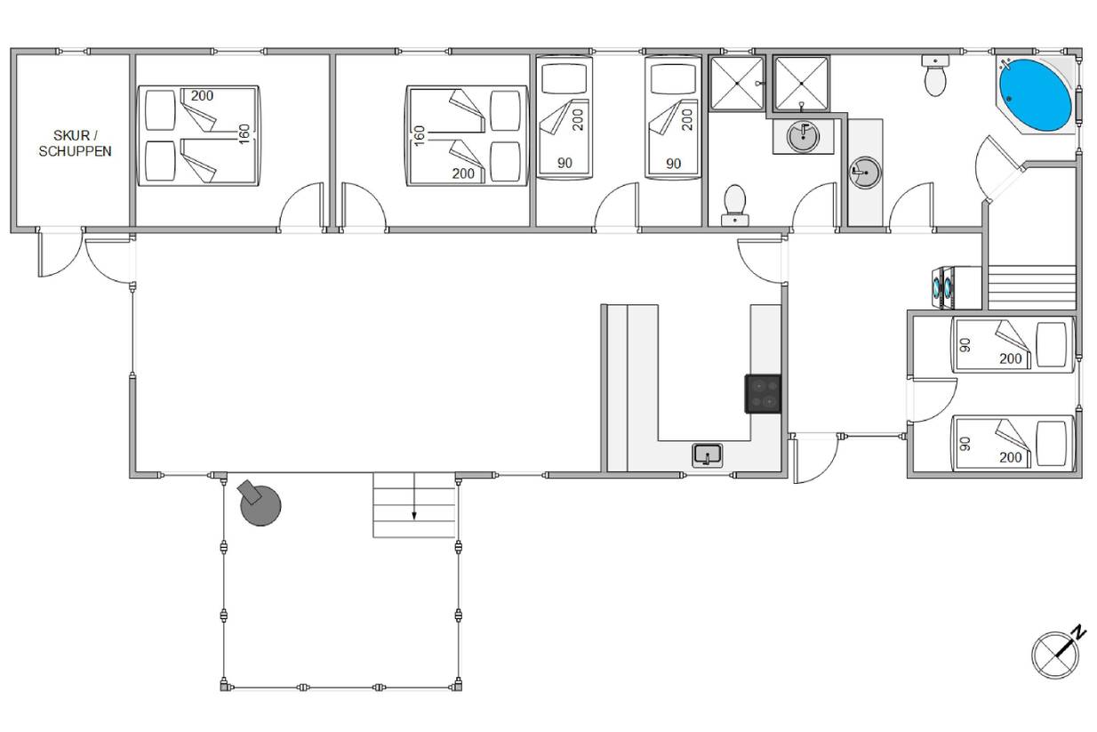 Vorschaubild von Ferienhaus CQ10 in Houvig - Søndervig - Westjütland