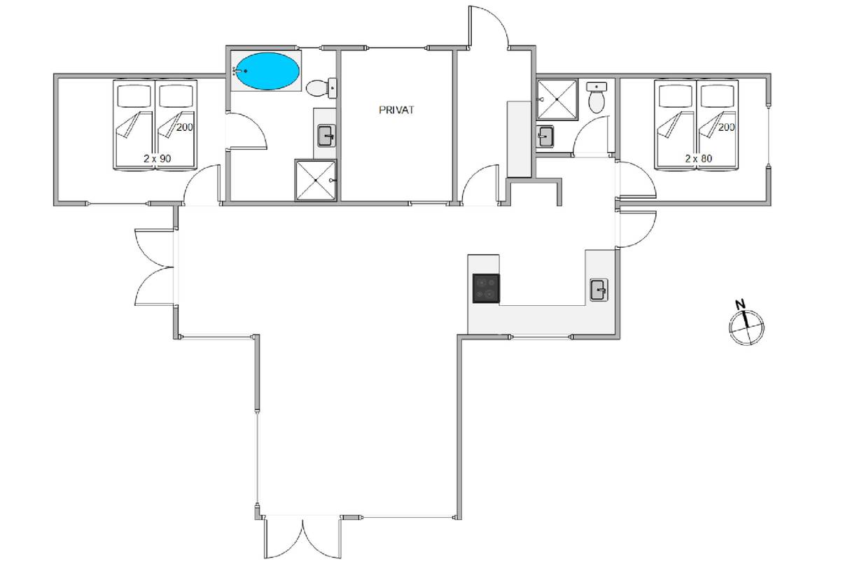 Vorschaubild von Ferienhaus CQ78 in Vejers Strand - Westjütland