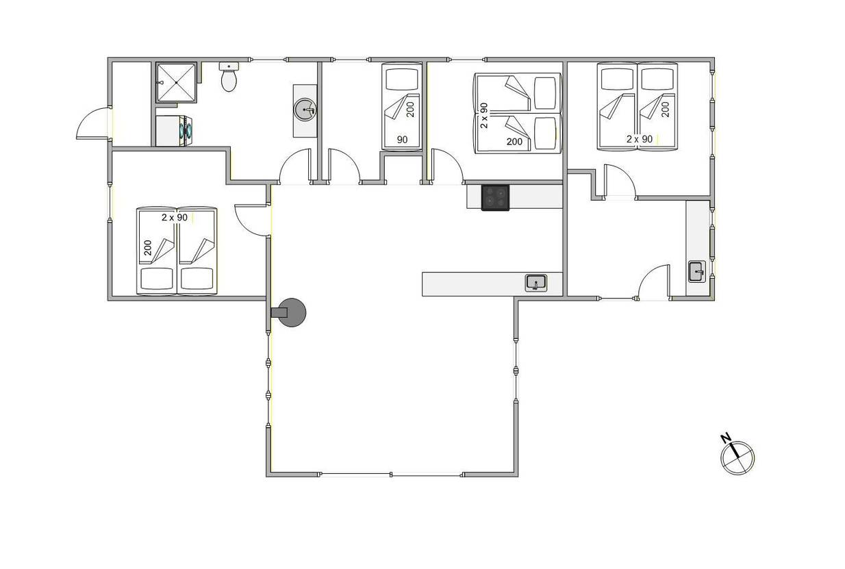 Vorschaubild von Ferienhaus CR61 in Henne Strand - Westjütland