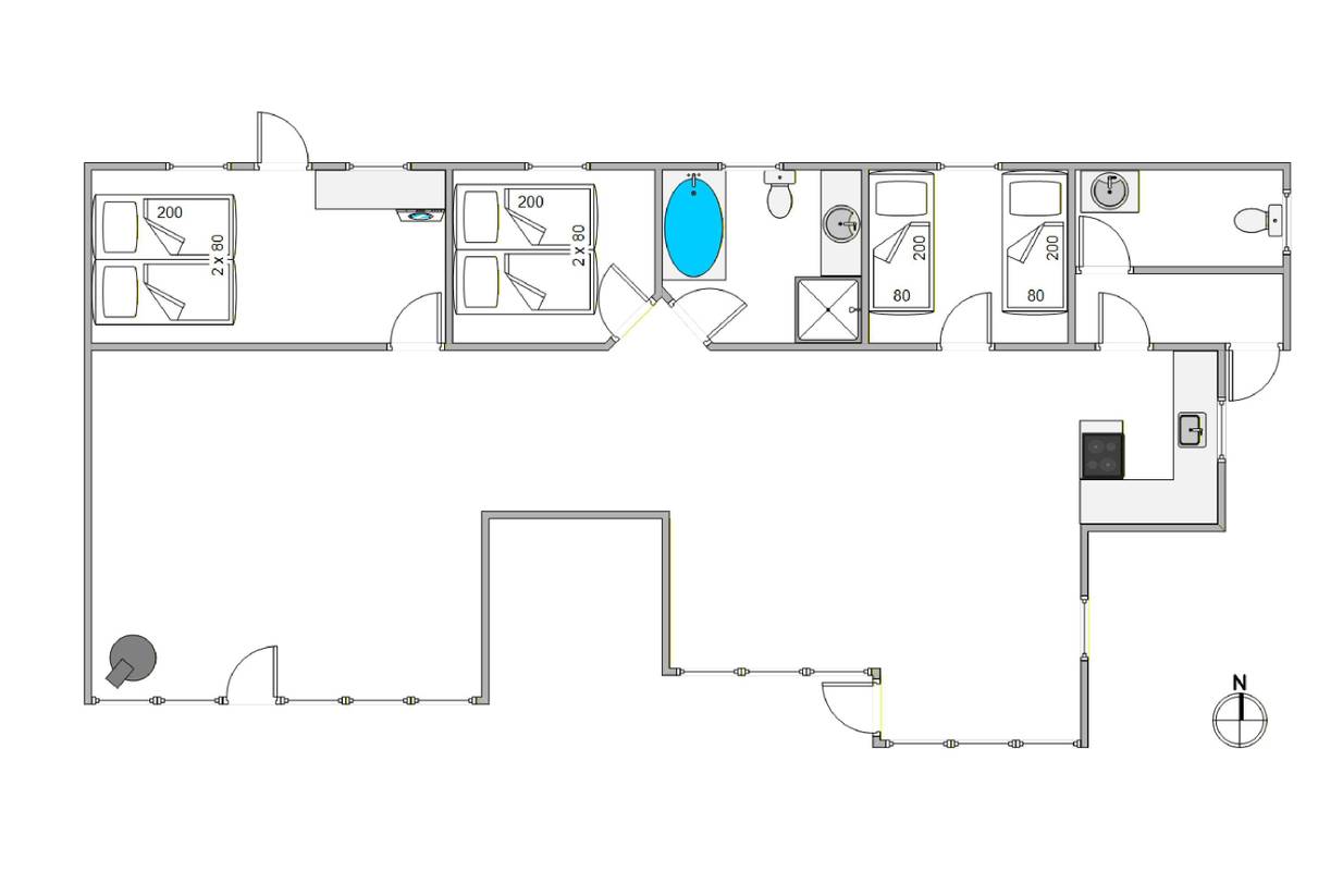 Vorschaubild von Ferienhaus CS33 in Jegum - Westjütland