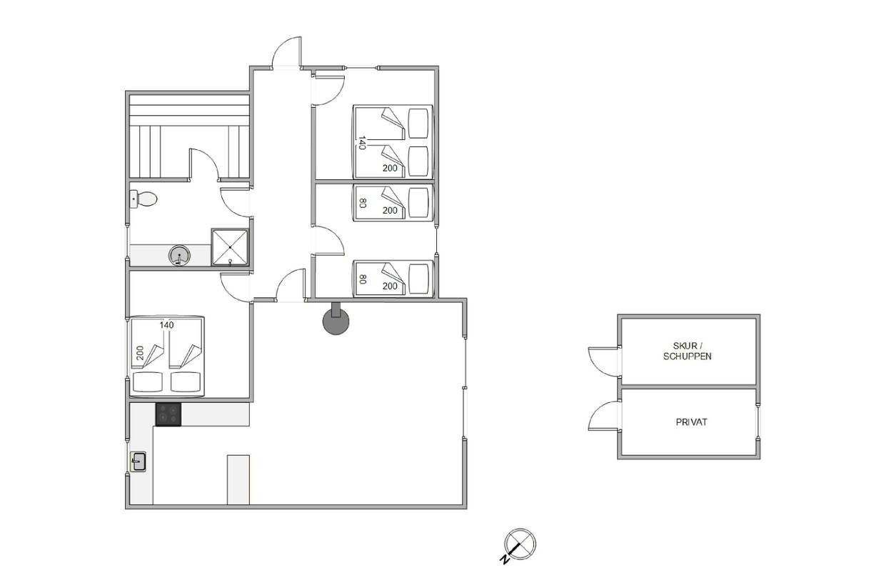 Vorschaubild von Ferienhaus CS44 in Klegod - Westjütland