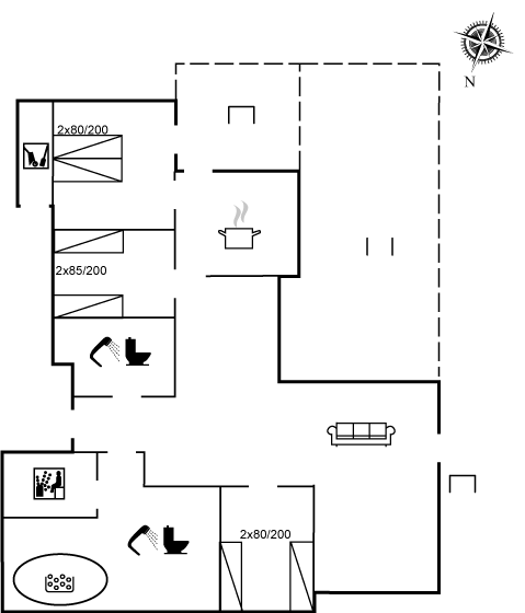Vorschaubild von Ferienhaus CT18 in Nørlev - Lønstrup - Nordjütland