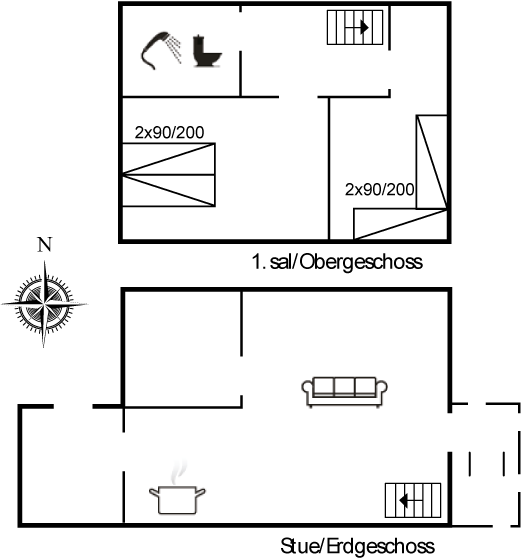 Vorschaubild von Ferienhaus CT63 in Havneby - Rømø