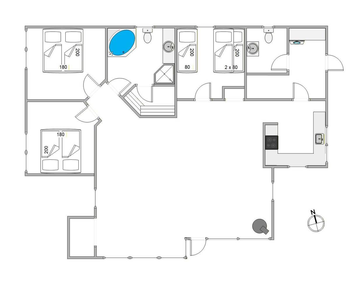 Vorschaubild von Ferienhaus CU65 in Henne Strand - Westjütland