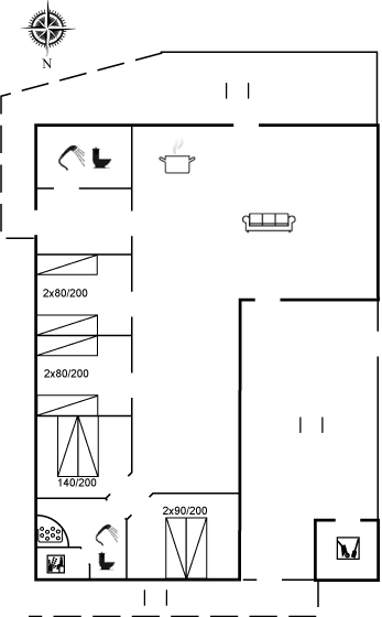 Vorschaubild von Ferienhaus CU78 in Houvig - Søndervig - Westjütland