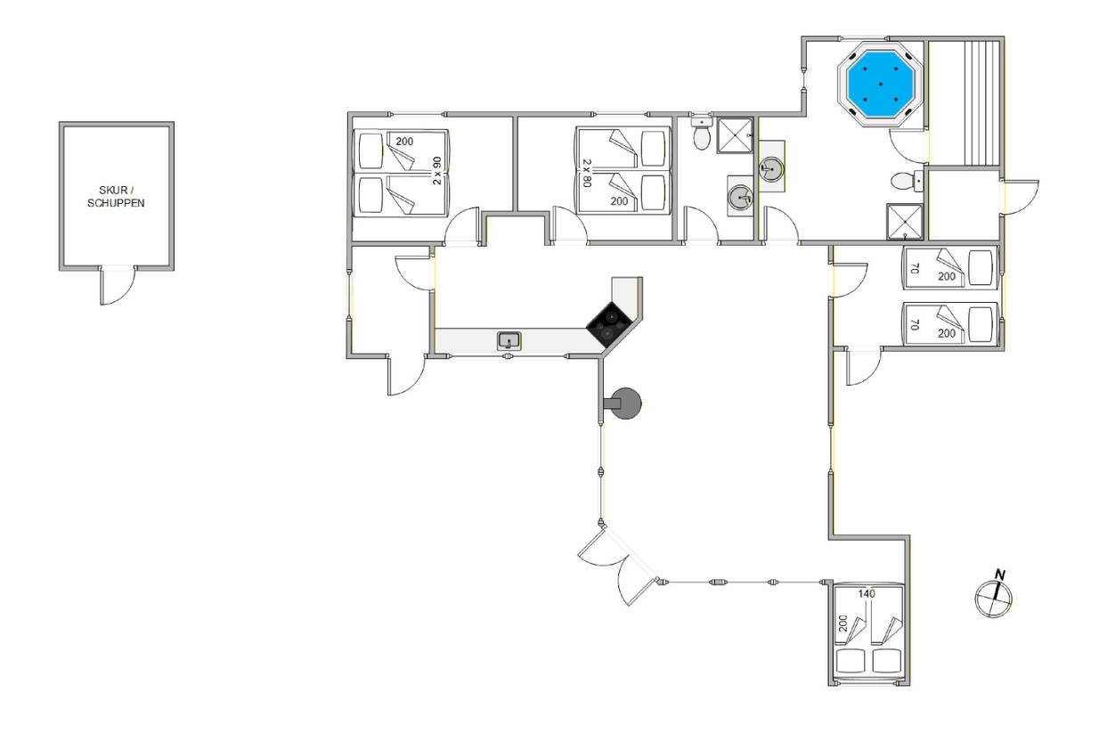 Vorschaubild von Ferienhaus CV27 in Houstrup - Westjütland