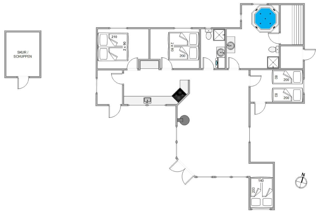 Vorschaubild von Ferienhaus CV27 in Houstrup - Westjütland