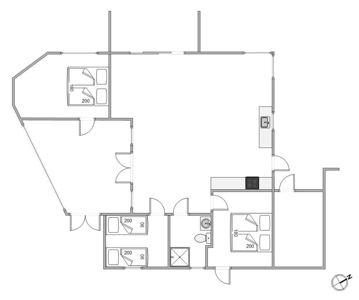 Vorschaubild von Ferienhaus CV72 in Sønderstrand - Rømø