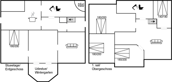 Vorschaubild von Ferienhaus CV80 in Kongsmark - Rømø