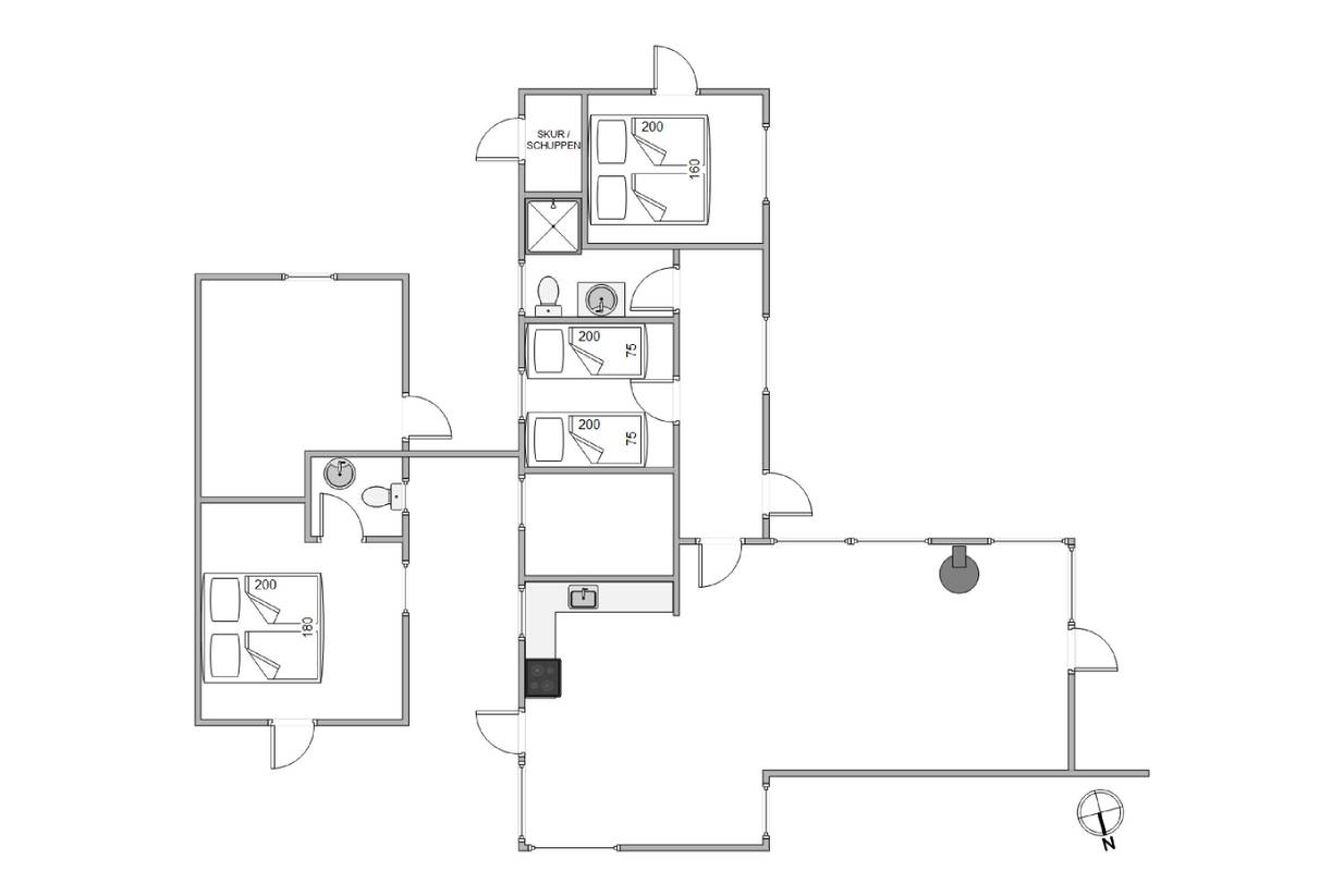 Vorschaubild von Ferienhaus CV85 in Grærup - Vejers Strand - Westjütland