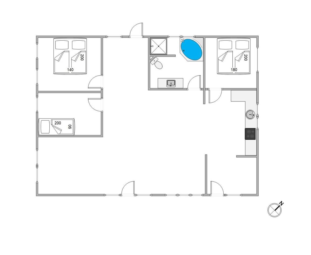 Vorschaubild von Ferienhaus CW44 in Henne Strand - Westjütland