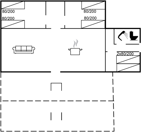 Vorschaubild von Ferienhaus CY70 in Dueodde - Bornholm