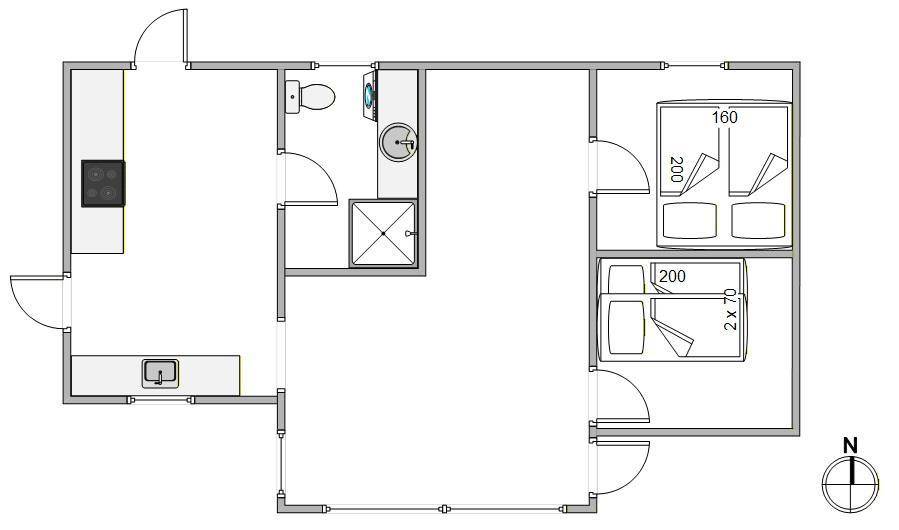 Vorschaubild von Ferienhaus CZ55 in Bjerregård - Westjütland