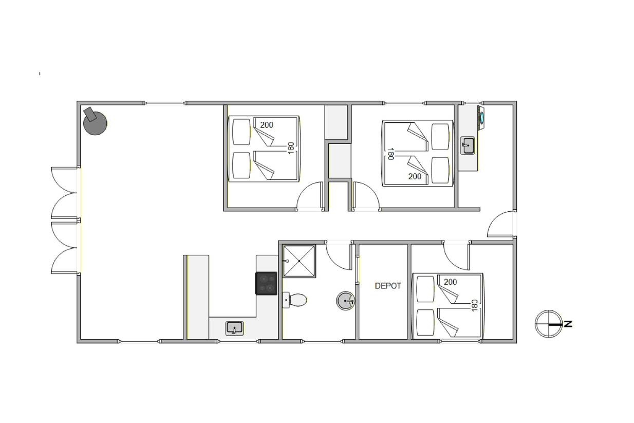 Vorschaubild von Ferienhaus CZ69 in Blåvand - Westjütland