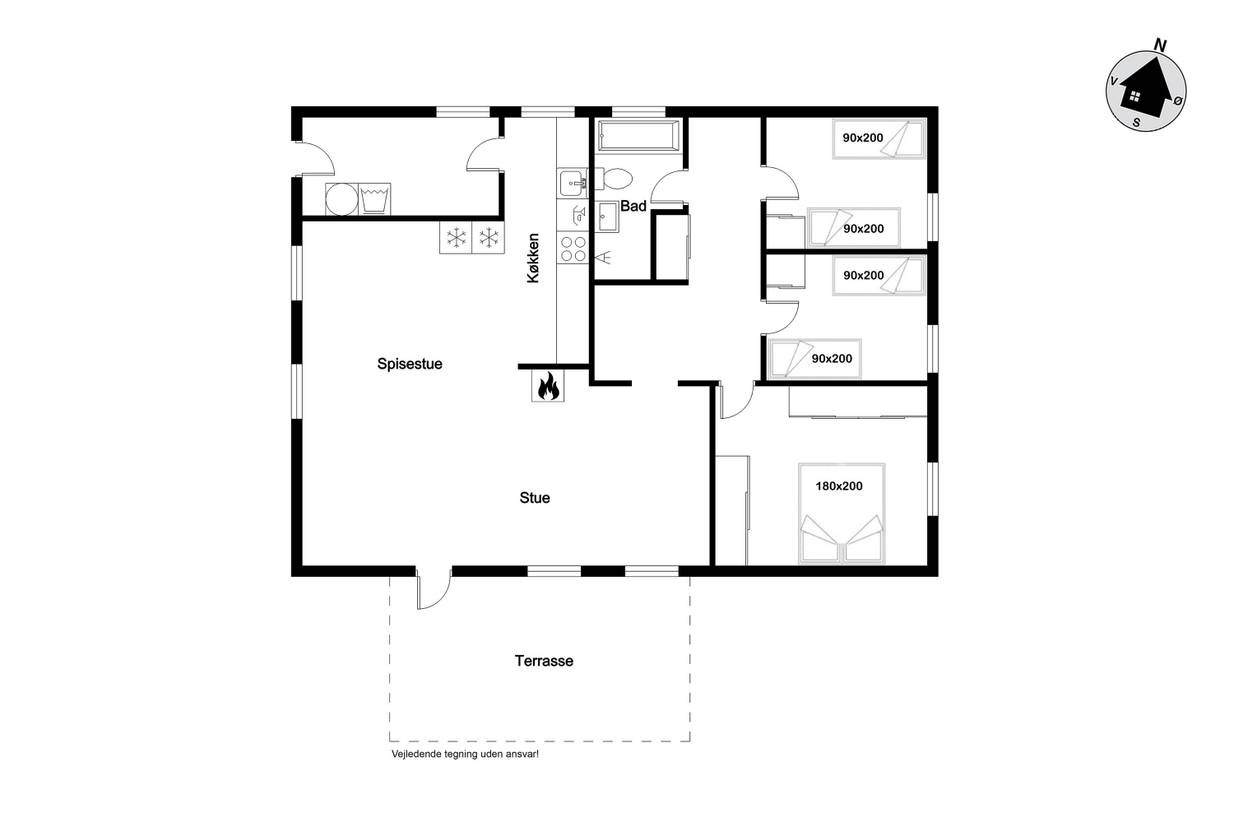 Vorschaubild von Ferienhaus DB90 in Lild - Thy/Limfjord