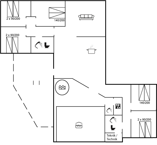 Vorschaubild von Ferienhaus DC08 in Klegod - Westjütland