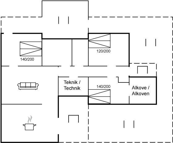 Vorschaubild von Ferienhaus DC09 in Bisnap - Hou - Nordjütland Ost
