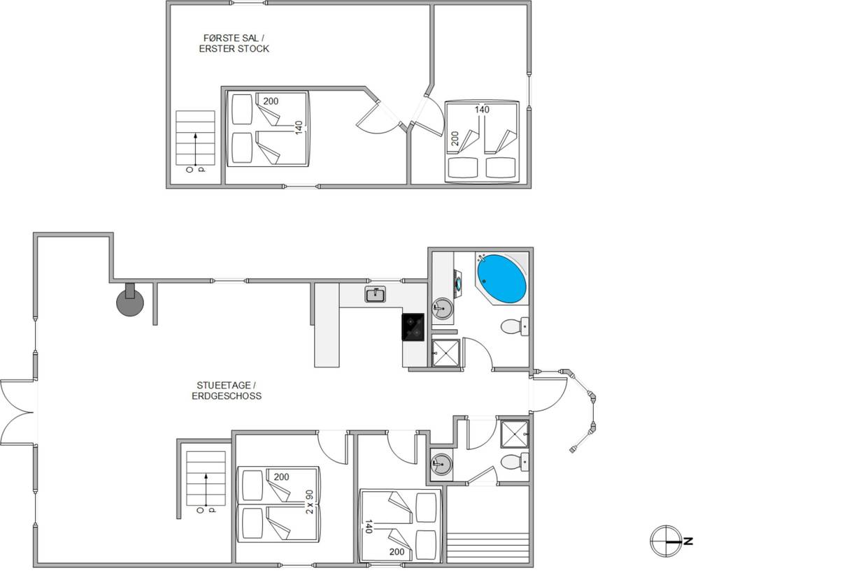 Vorschaubild von Ferienhaus DC22 in Houstrup - Westjütland